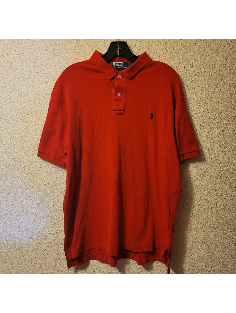 Men's Polo Ralph Lauren Orange rust Sz L large Very soft